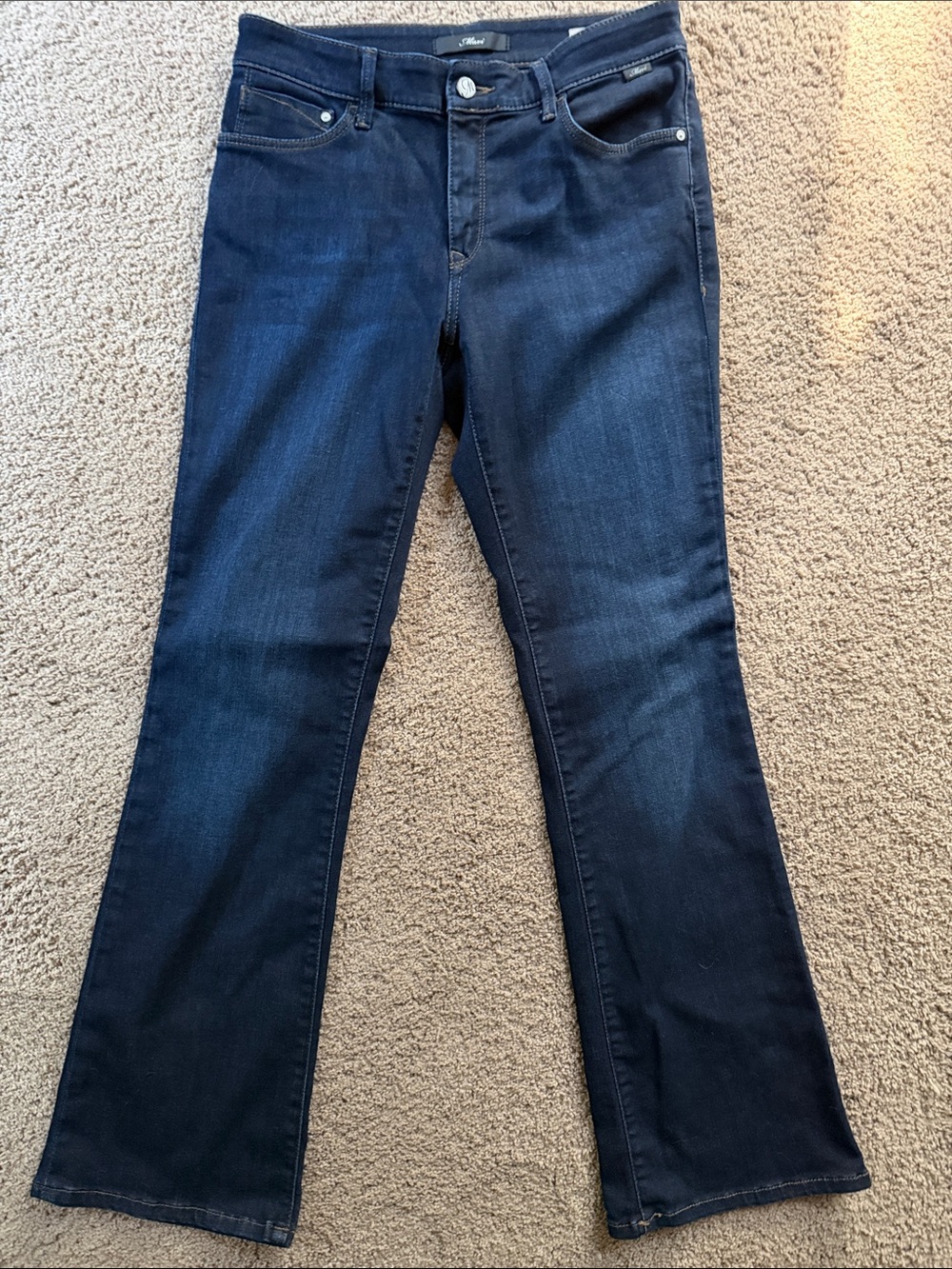 Mavi Dark Blue Flare Jeans
